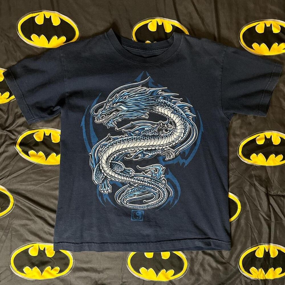 Vintage Y2k Kids Year of the Dragon T shirt
